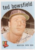 1959 Topps Baseball Cards      236A    Ted Bowsfield GB